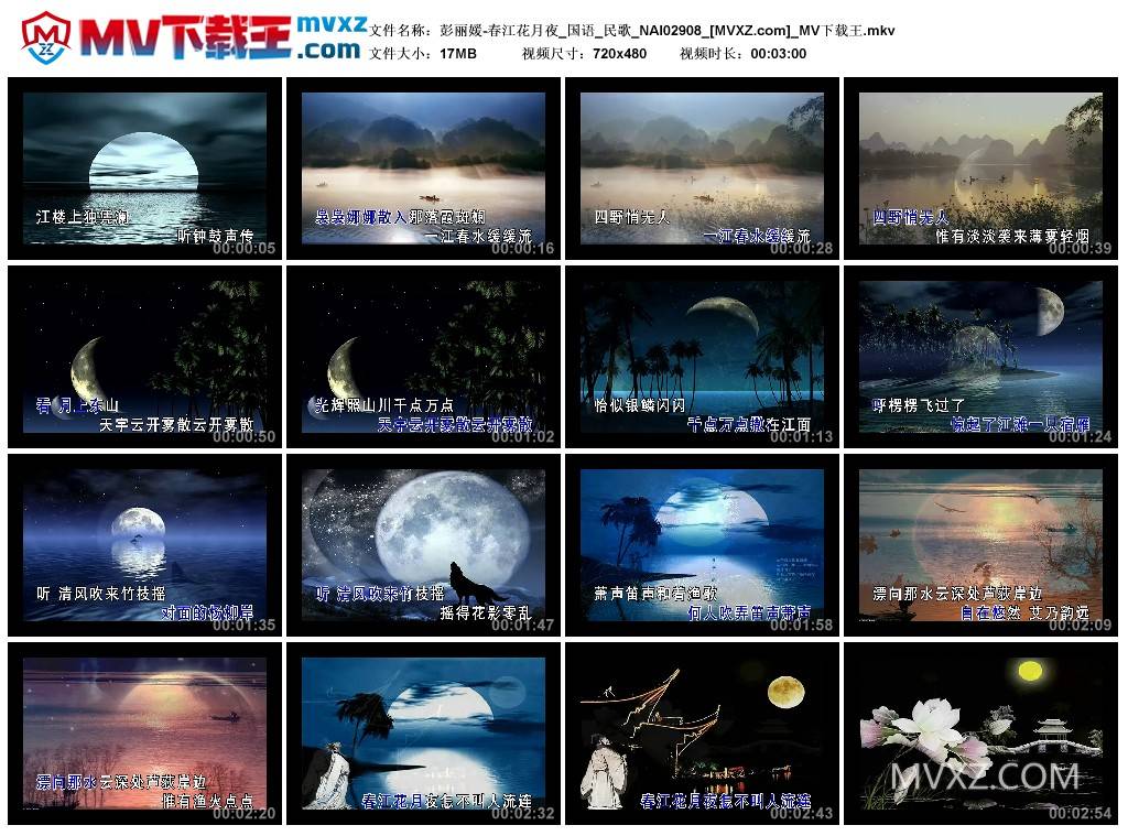 彭丽媛-春江花月夜_国语_民歌_NAI02908